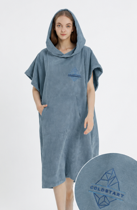 Peignoir Éponge Poncho